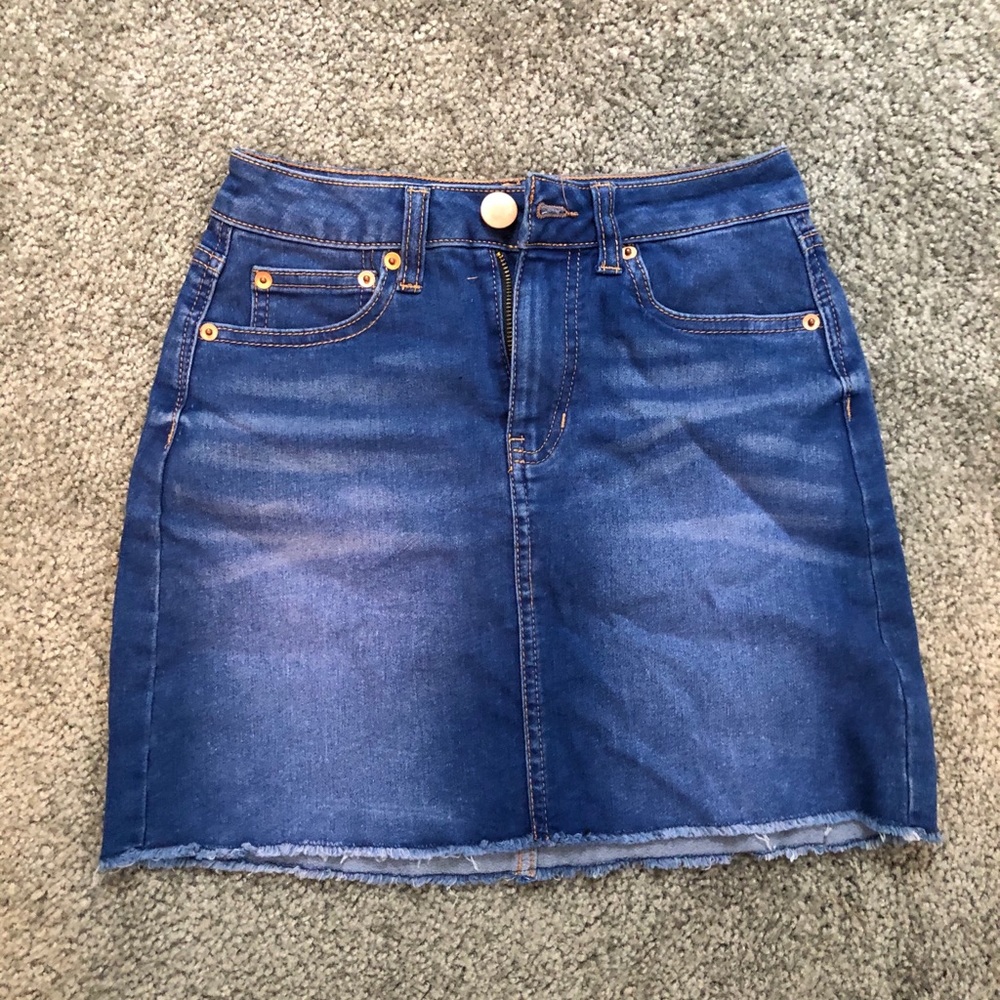 Jean Skirt Size 1